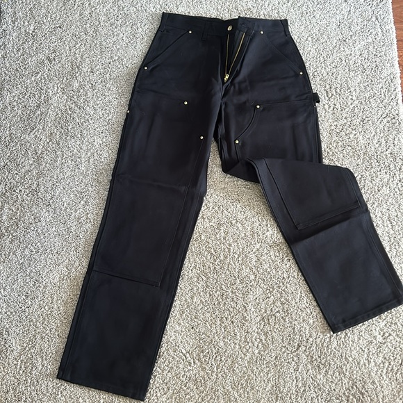 Carhartt Mens Loose Fit Firm Duck Double-Front Utility Work Pant (new) - Picture 3 of 5
